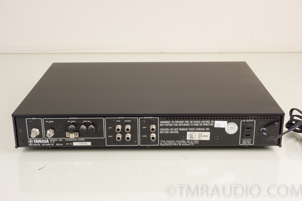 YAMAHA ナチュラルサウンド　FM STEREO TUNER T-2 image_51736f26-b63f-4715-97de-