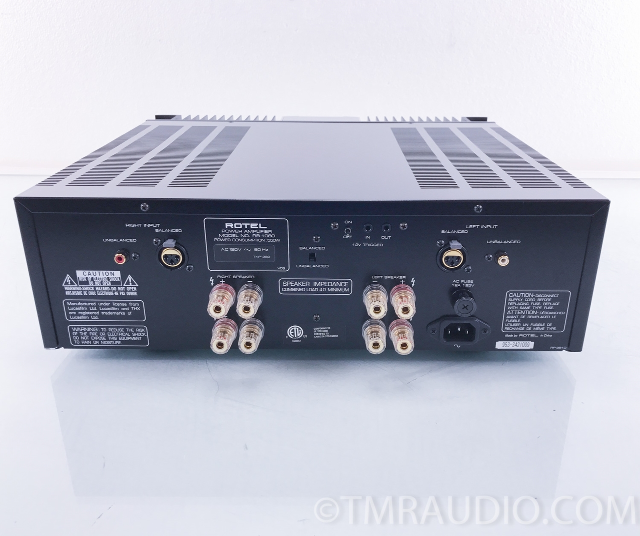 ROTEL RB-1080 パワーアンプ Rotel RB-1080 Power Amplifier – Record Mart HiFi