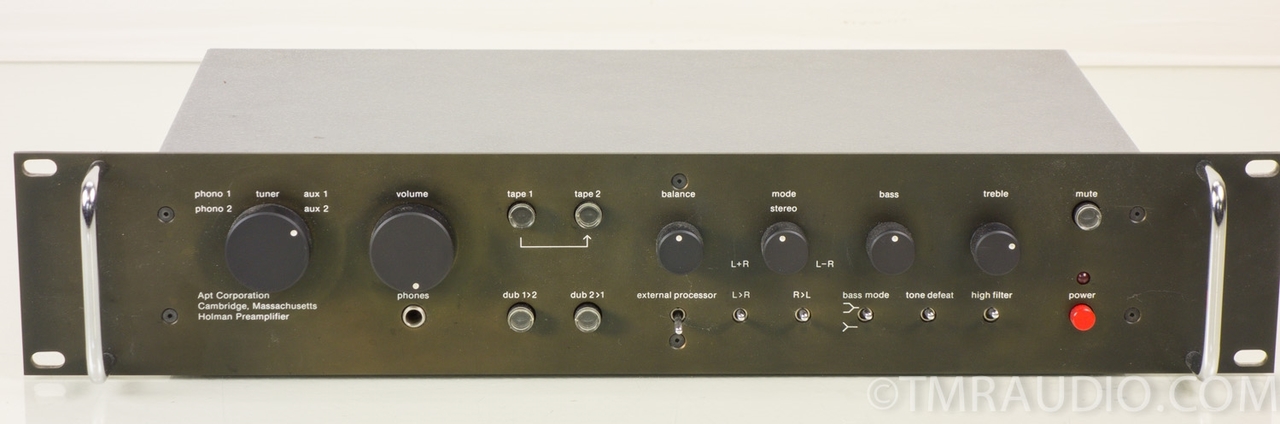 Préamplificateur Phono APT Holman - Modèle Vintage USA - Avec Notice Et Schémas
