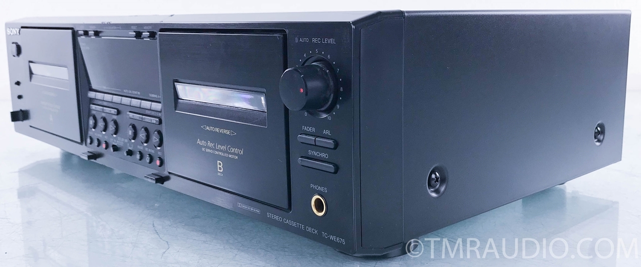 SONY カセットデッキ　TC-WE675 SONY TC-WE675 ダブルカセットデッキ｜中古 山陽電子商会 第弐