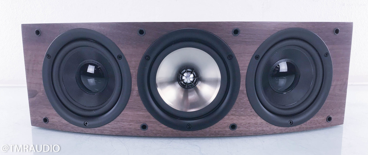 KEF iQ60C Center Channel Speaker; American Walnut - The