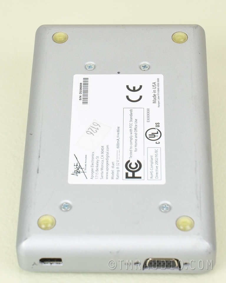 Apogee Duet FireWire Audio Interface