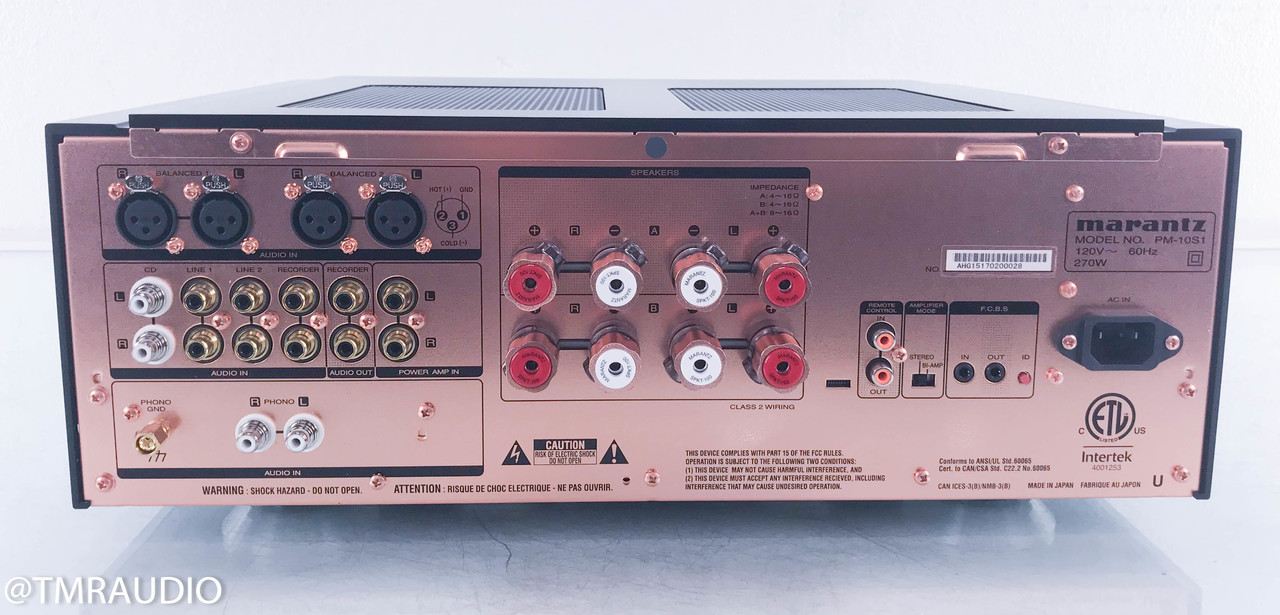 Marantz PM-10 Integrated Stereo Amplifier; MINT - The Music Room