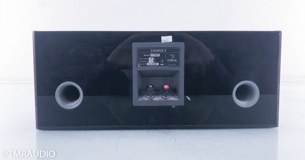 Focal Chorus CC 800V W black lacquered - Cter Speaker - HomeCineSolutions