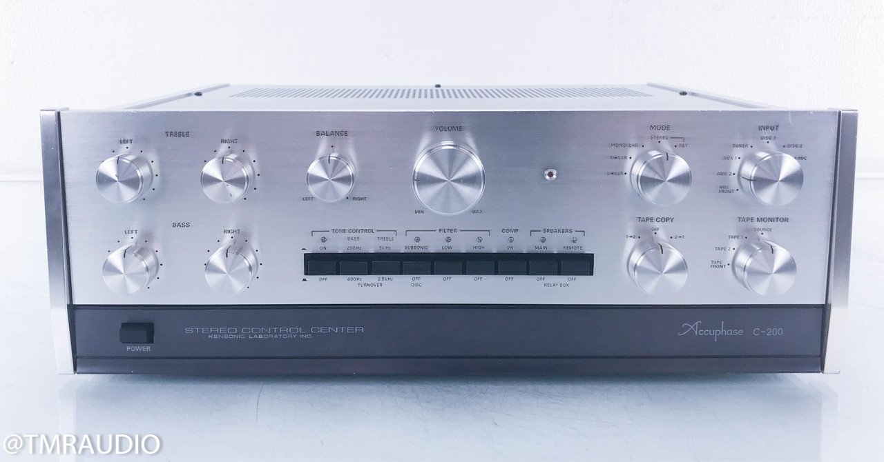 Accuphase C-200 Vintage Stereo Preamplifier - The Music Room