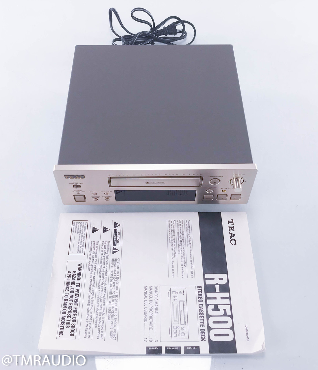 Teac R-H500 Reference Series Stereo Cassette Deck / Tape Recorder