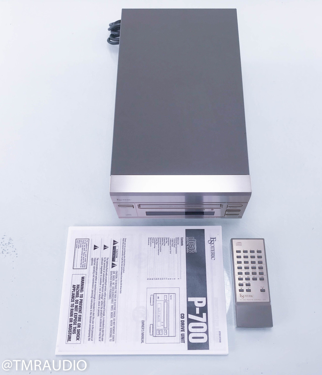 Esoteric P-700 CD Drive Unit; Transport - The Music Room