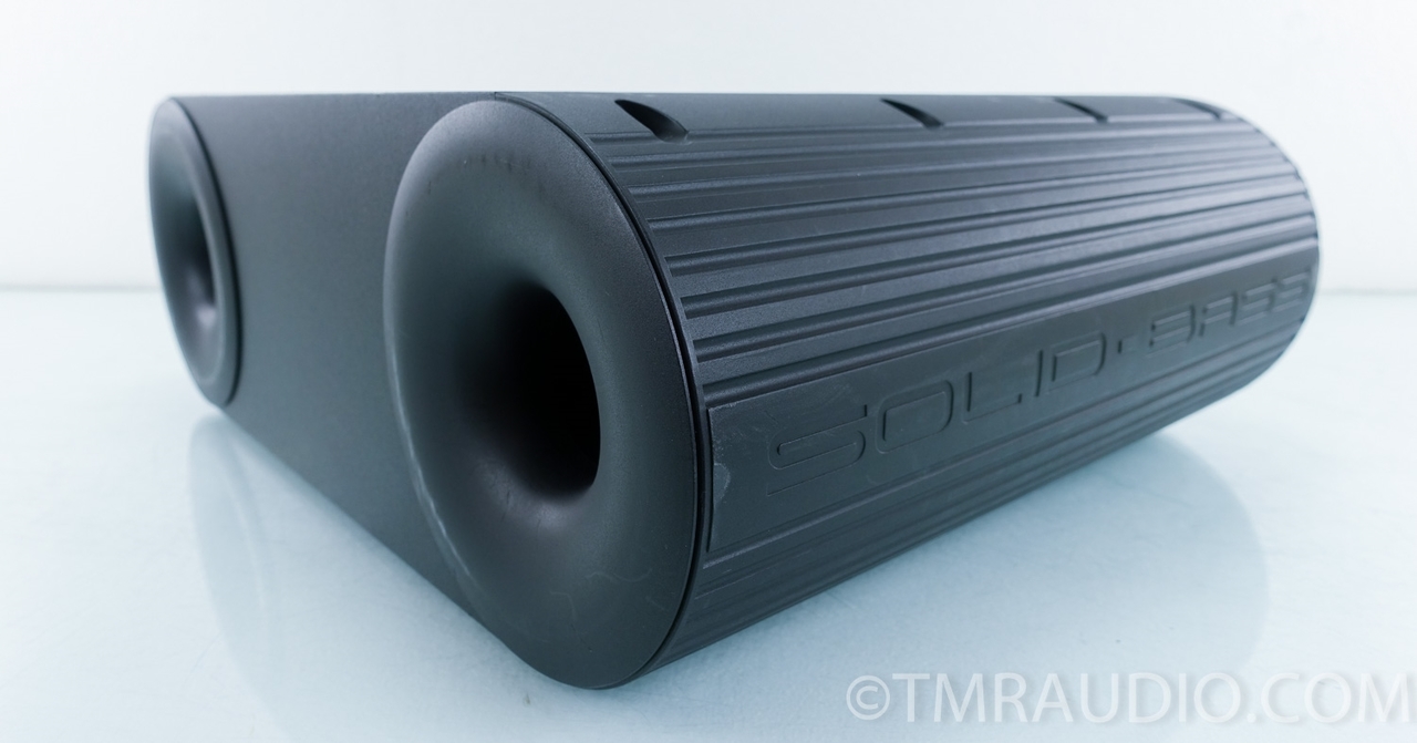 スピーカー・ウーファー SOLID SOUND - TWIN BASS SUBWOOFER SYSTEM B&W / Rock Solid Twin Bass Passive Subwoofer - The Music Room