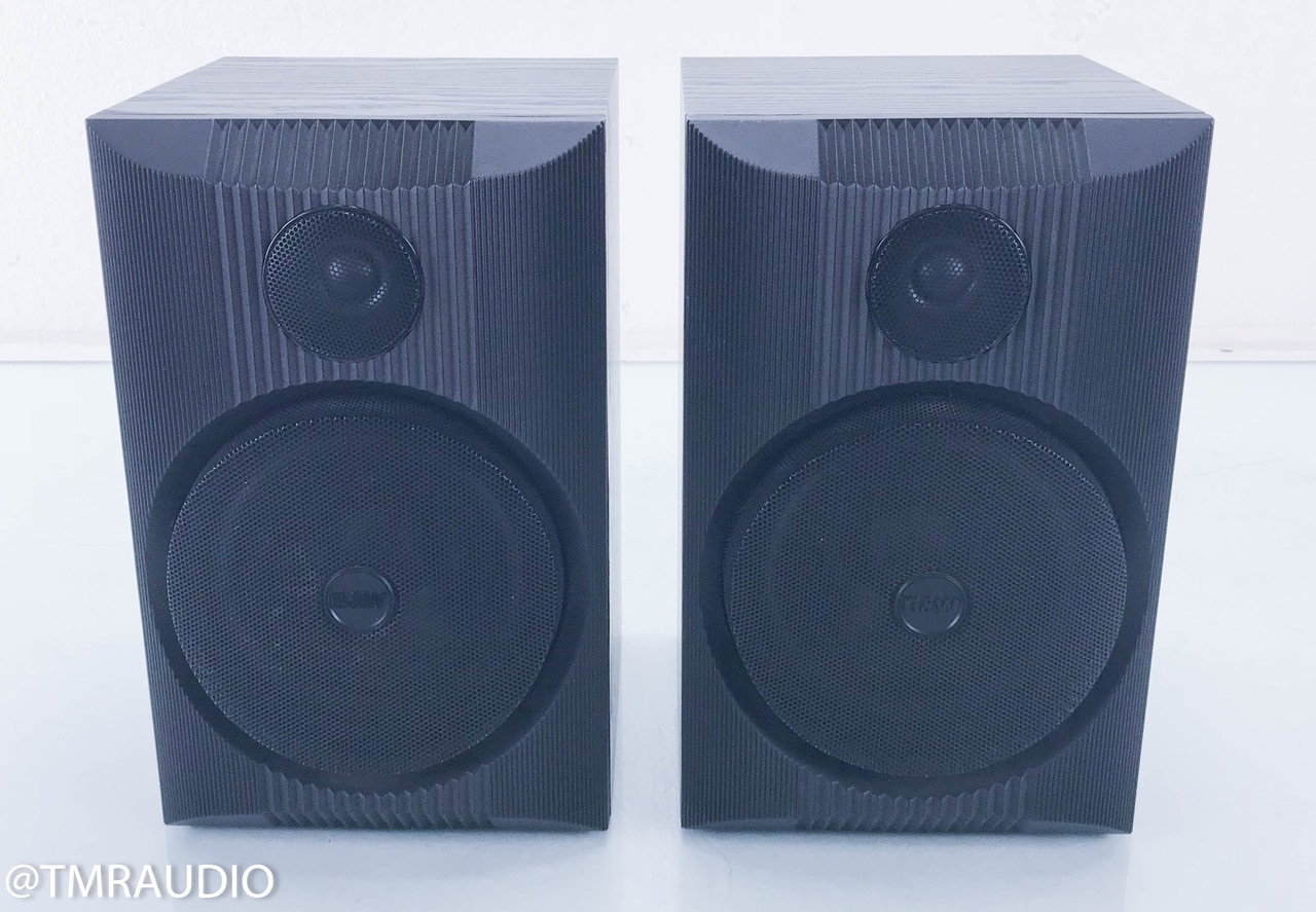 B&W Model ZMF 2001 Bookshelf Speakers; Black - The Music Room