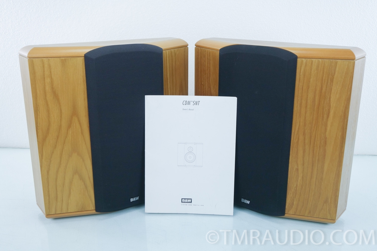 B&W CDM SNT On Wall Surround Speakers