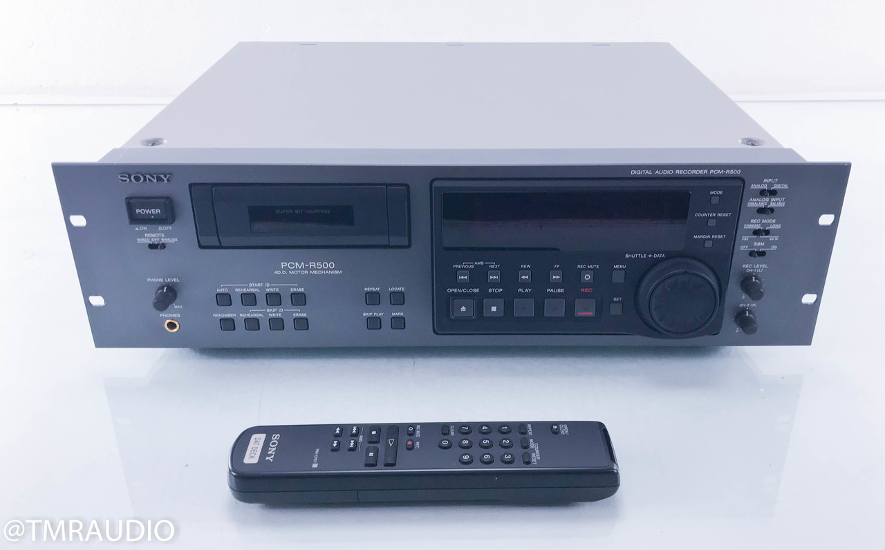 Sony PCM-R500 DAT Cassette Deck