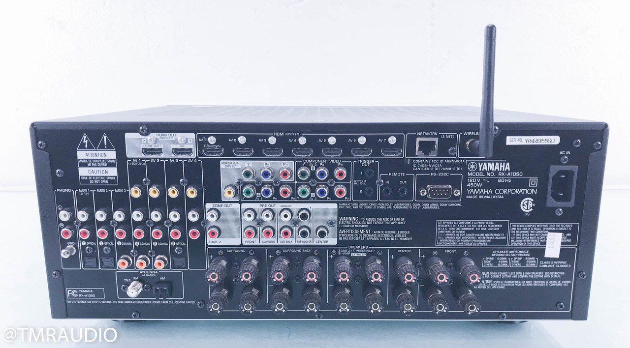 Yamaha RX-A1050 7.2 Channel Home Theater Receiver