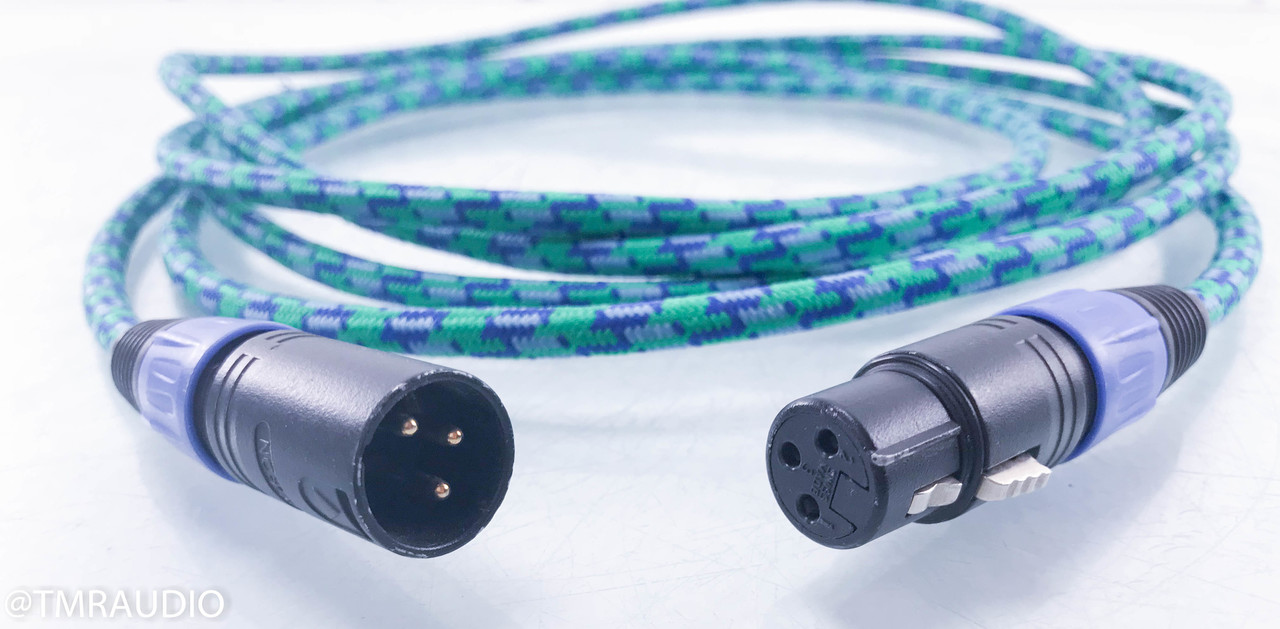 Acrotec 6N-A2030 XLR Cables; 3.5m Pair Balanced Interconnects