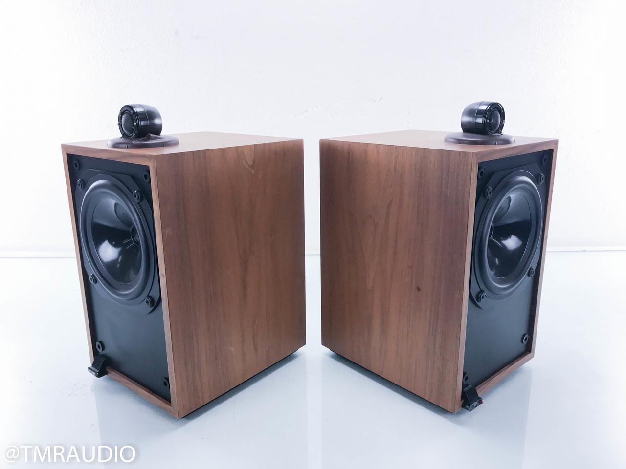 B&W DM17 Limited Bookshelf Speakers; Walnut Pair - The Music