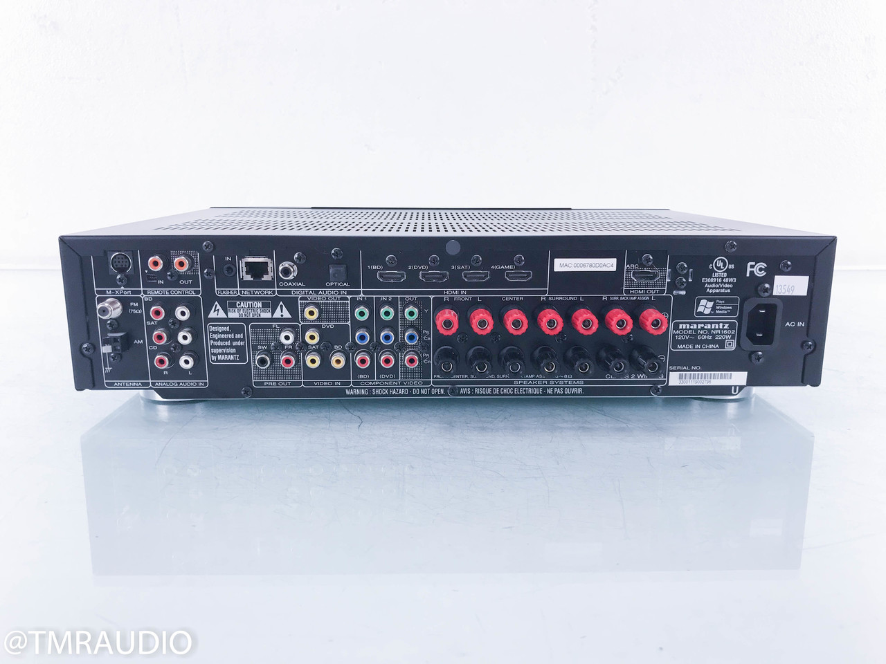Marantz NR1602 7.1 Channel Home Theater Receiver - The Music