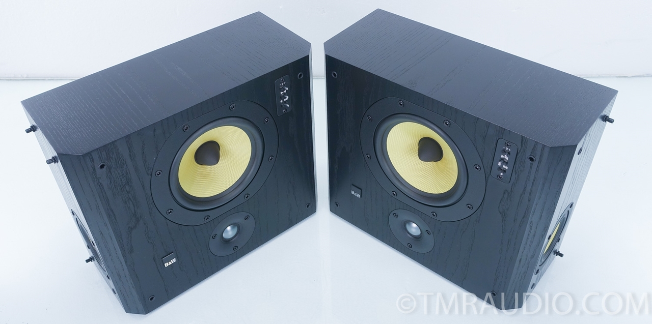 B&W Bowers & Wilkins バウワーズ アンドウィルキンスDS7 B&W DS7 Speakers; On-Wall Surround Speaker; Pair - The Music