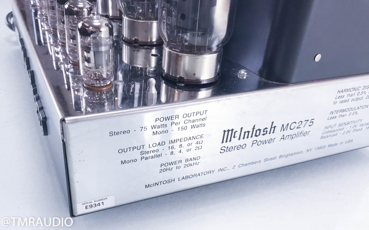 ◇McIntosh MC275 Gordon J. Gow m0a9847 ◇McIntosh MC275