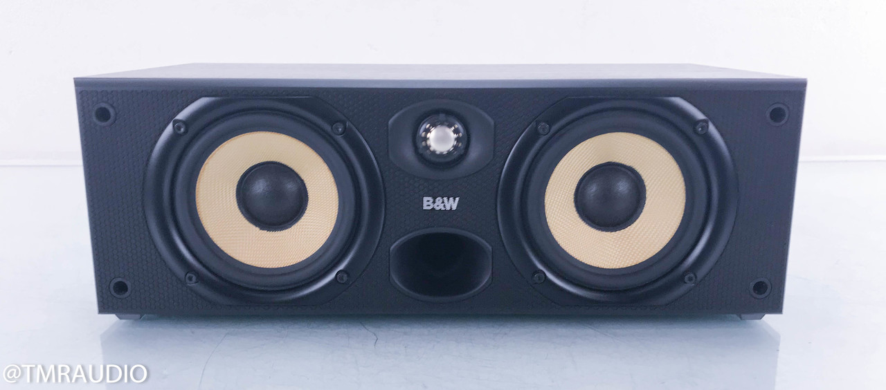 B&W CC6 Center Channel Speaker; Ash Black; CC-6 (SOLD) - The