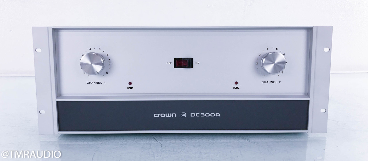 【生産終了・貴重・高音質】Crown DC-300A Series II AMCRON （CROWN ） DC-300A SeriesII オマケAMCRON パワーアンプ