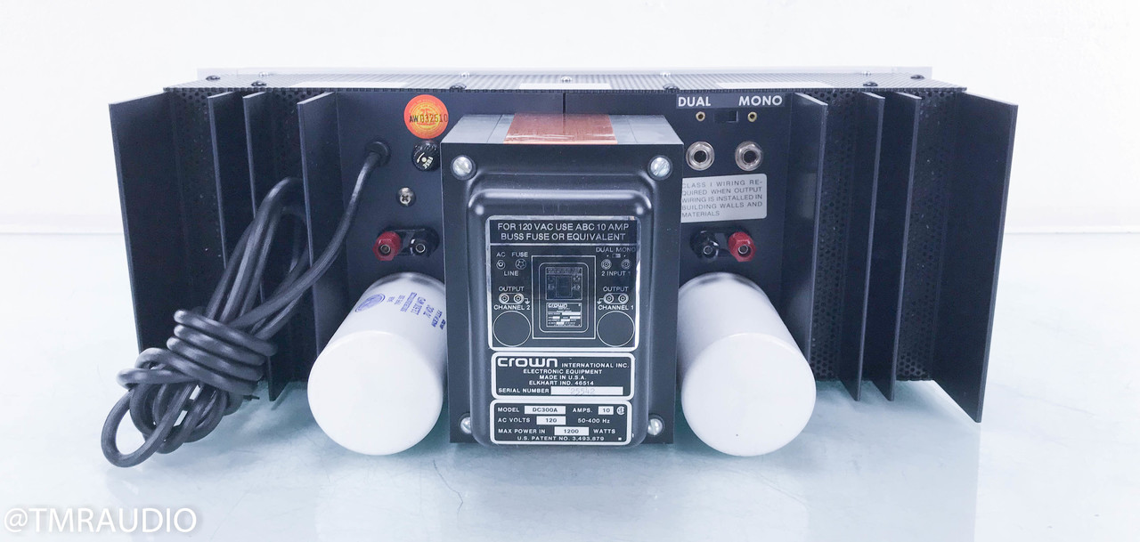 【生産終了・貴重・高音質】Crown DC-300A Series II 生産終了・貴重・高音質】Crown DC-300A Series II