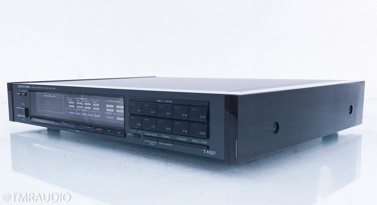 Onkyo T-4087 AM / FM Digital Tuner - The Music Room
