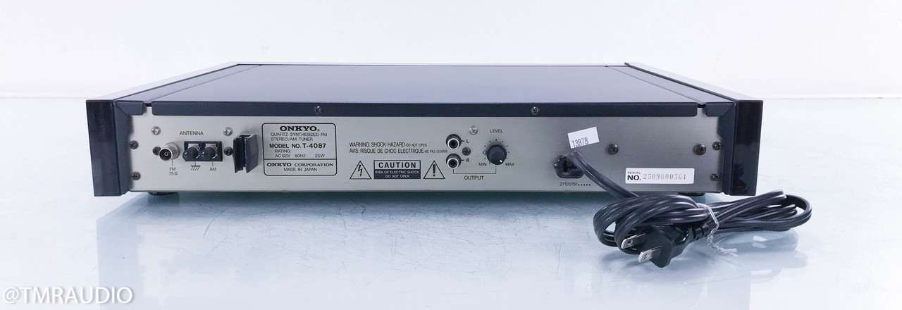 Onkyo T-4087 AM / FM Digital Tuner - The Music Room