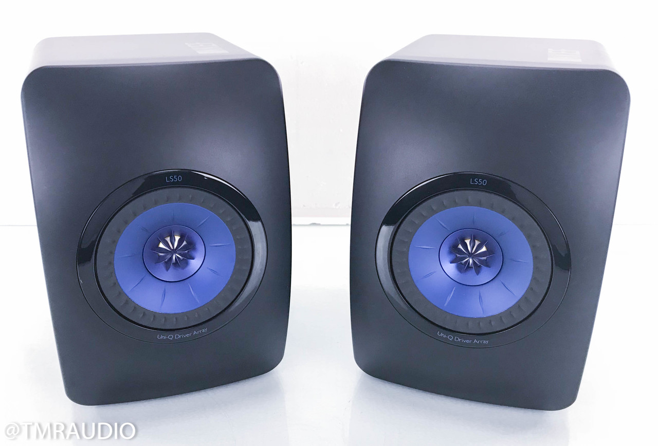KEF LS50 　 Blue スピーカー KEF LS50 Wireless (Gloss Black/Blue) High-performance