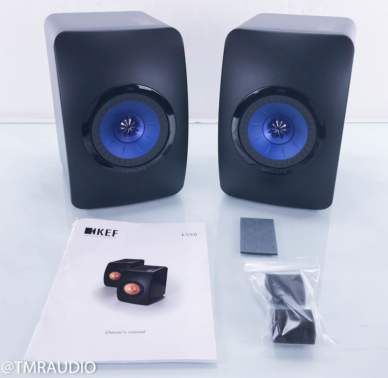 KEF LS50 　 Blue スピーカー KEF LS50 Bookshelf Speakers; Black / Blue Pair - The Music Room