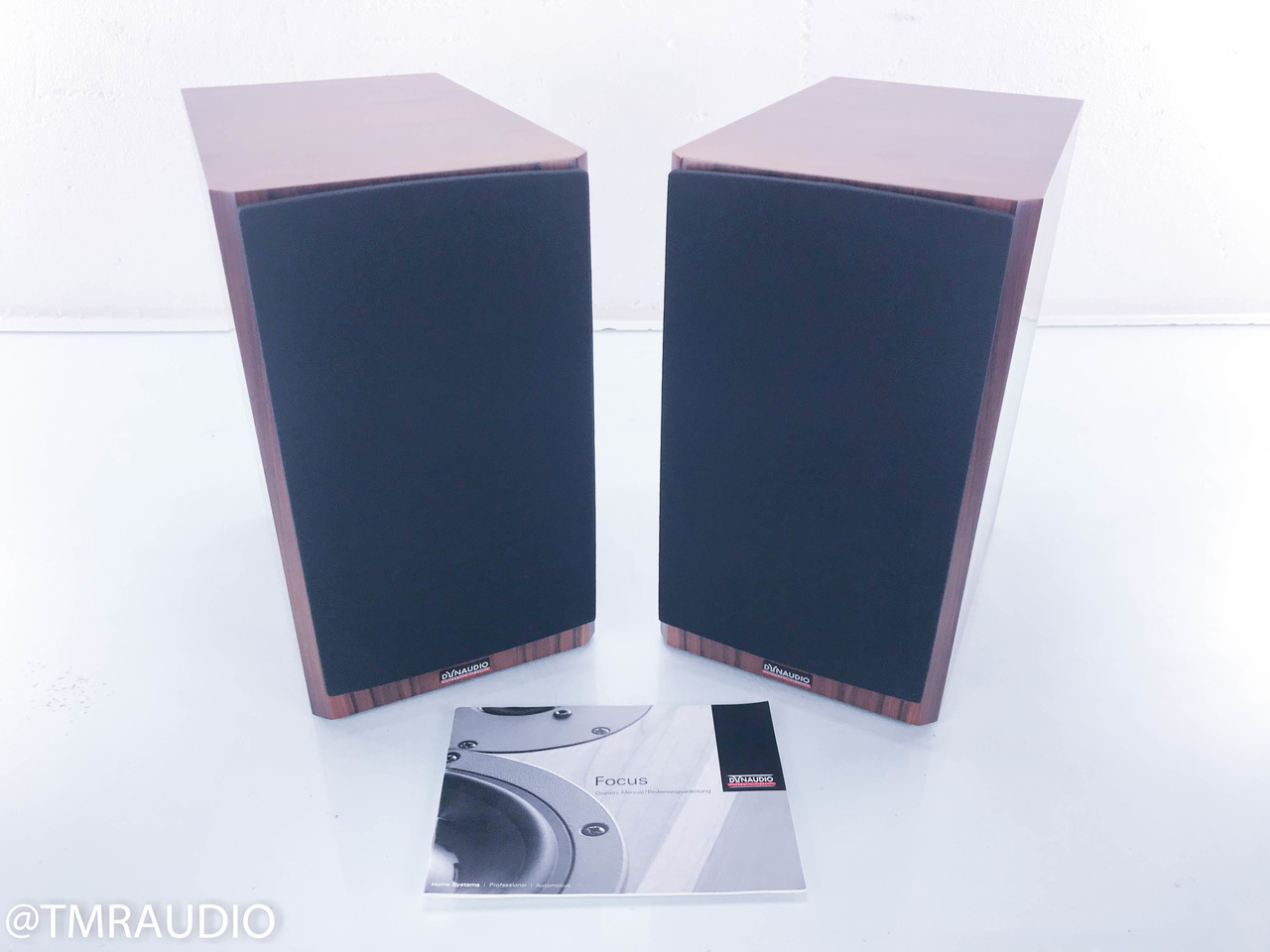 Dynaudio Focus 140 Bookshelf Speakers; Rosewood Pair (SOLD