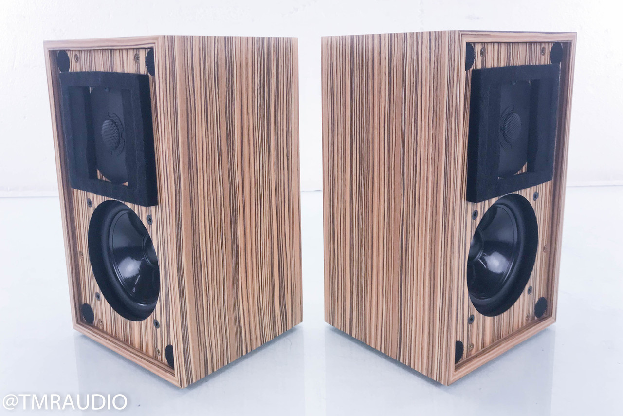Stirling LS3/5a V2 Limited Edition Bookshelf Speakers; Zebrano