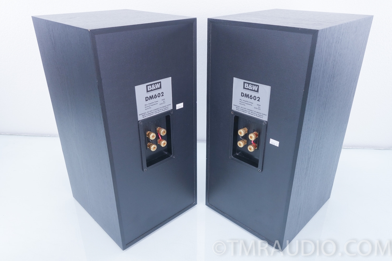 B&W DM602 Bookshelf Speakers