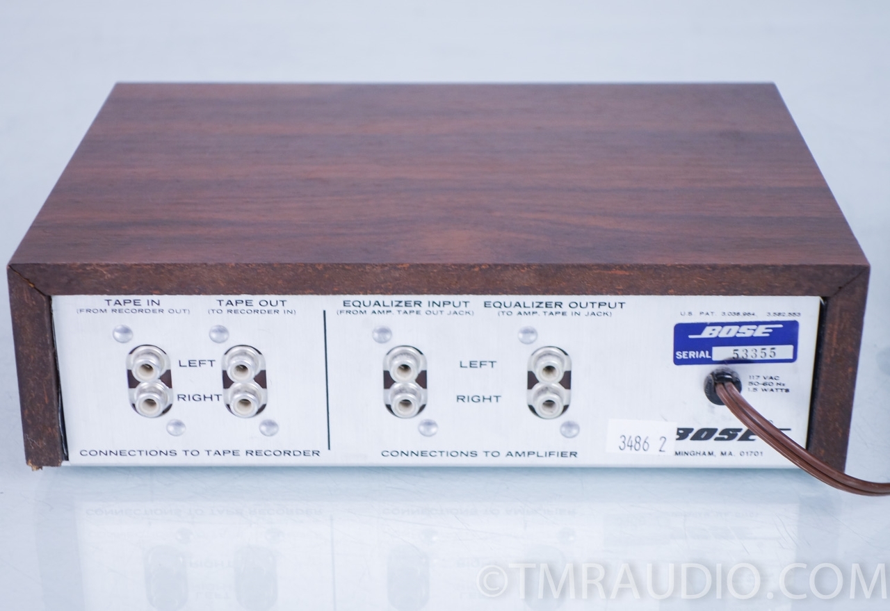 Bose 901 Series ii Speakers with Equalizer; Walnut - The