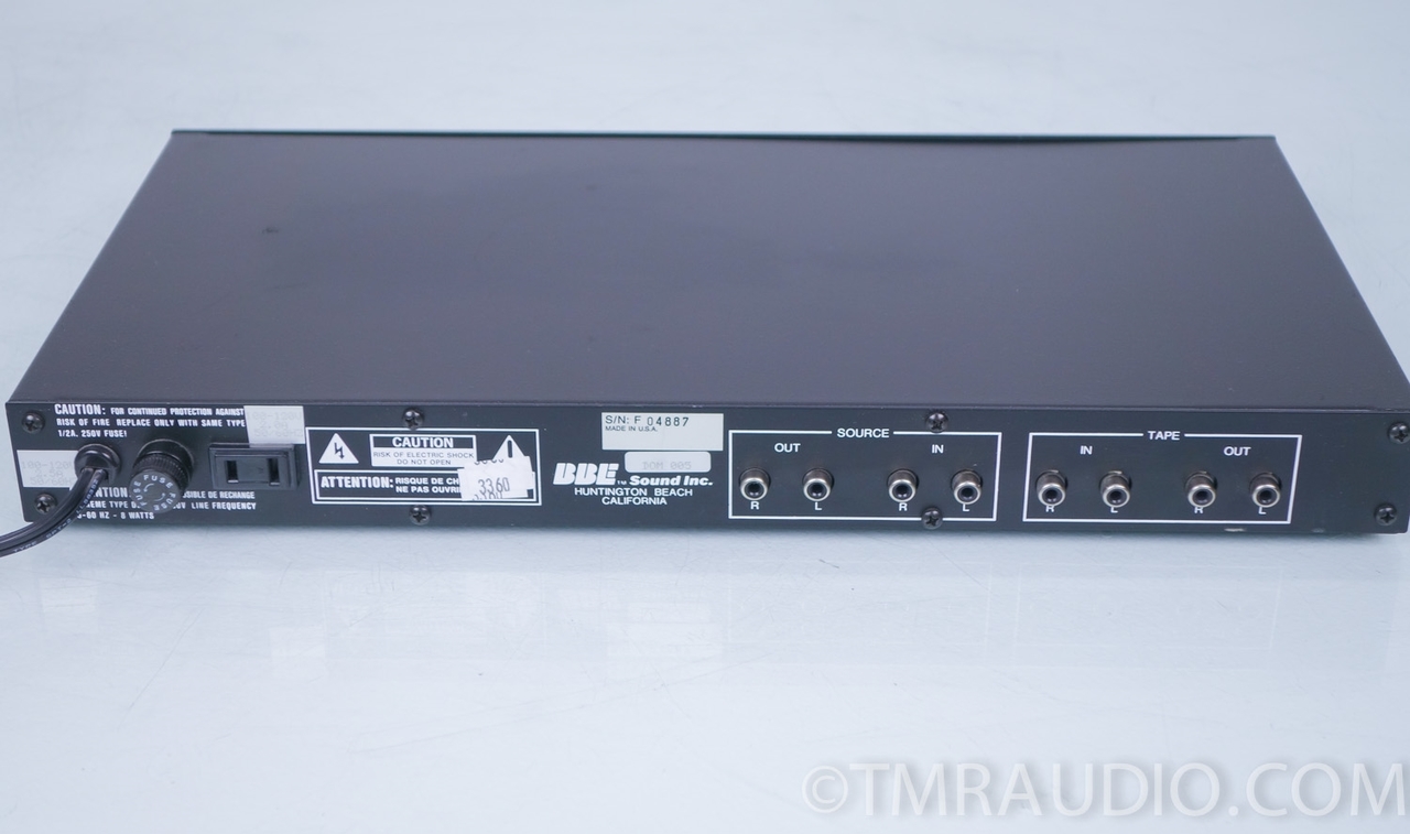BBE Sonic Maximizer Model 1002 - The Music Room