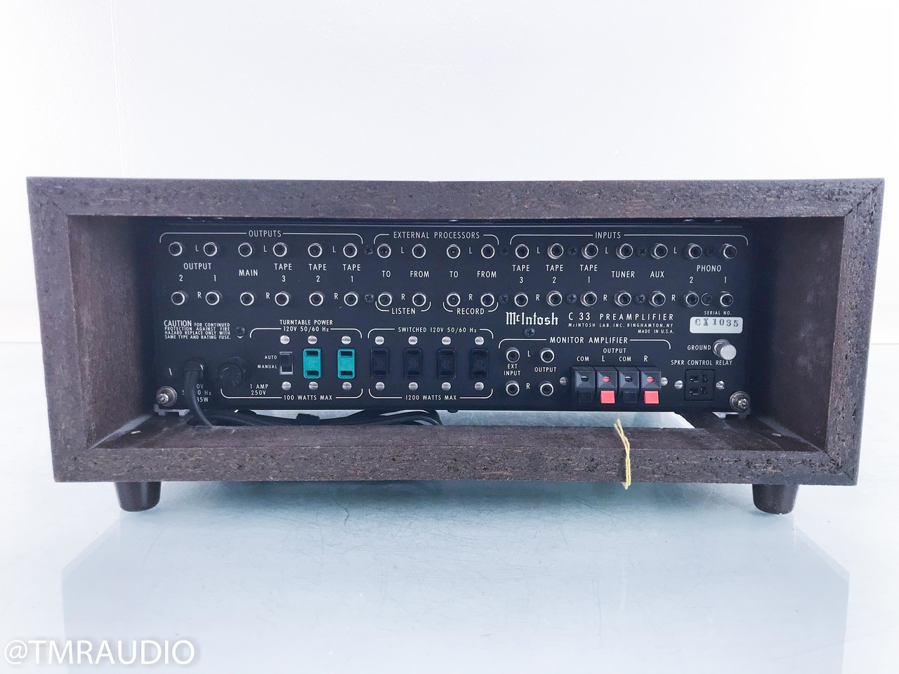 アンプ mcintosh c33 Vintage / Mcintosh C33 // Solid-State Preamplifier
