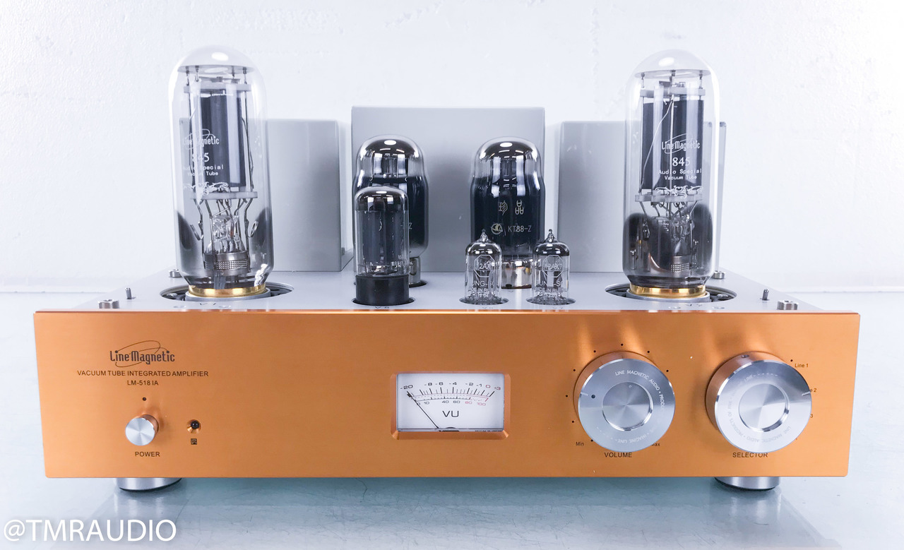 rille Masaccio Maryanne Jones Line Magnetic LM-518IA Stereo Integrated Tube Amplifier; LM518IA; Remote -  The Music Room