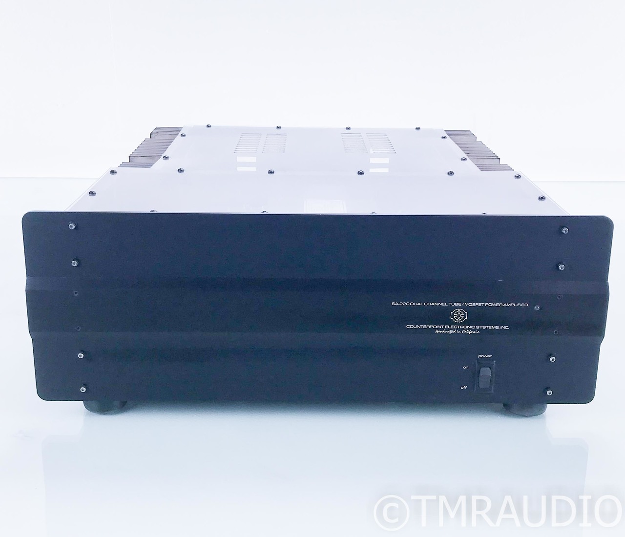 Counterpoint SA-220 Stereo Tube Power Amplifier; Acrylic Top