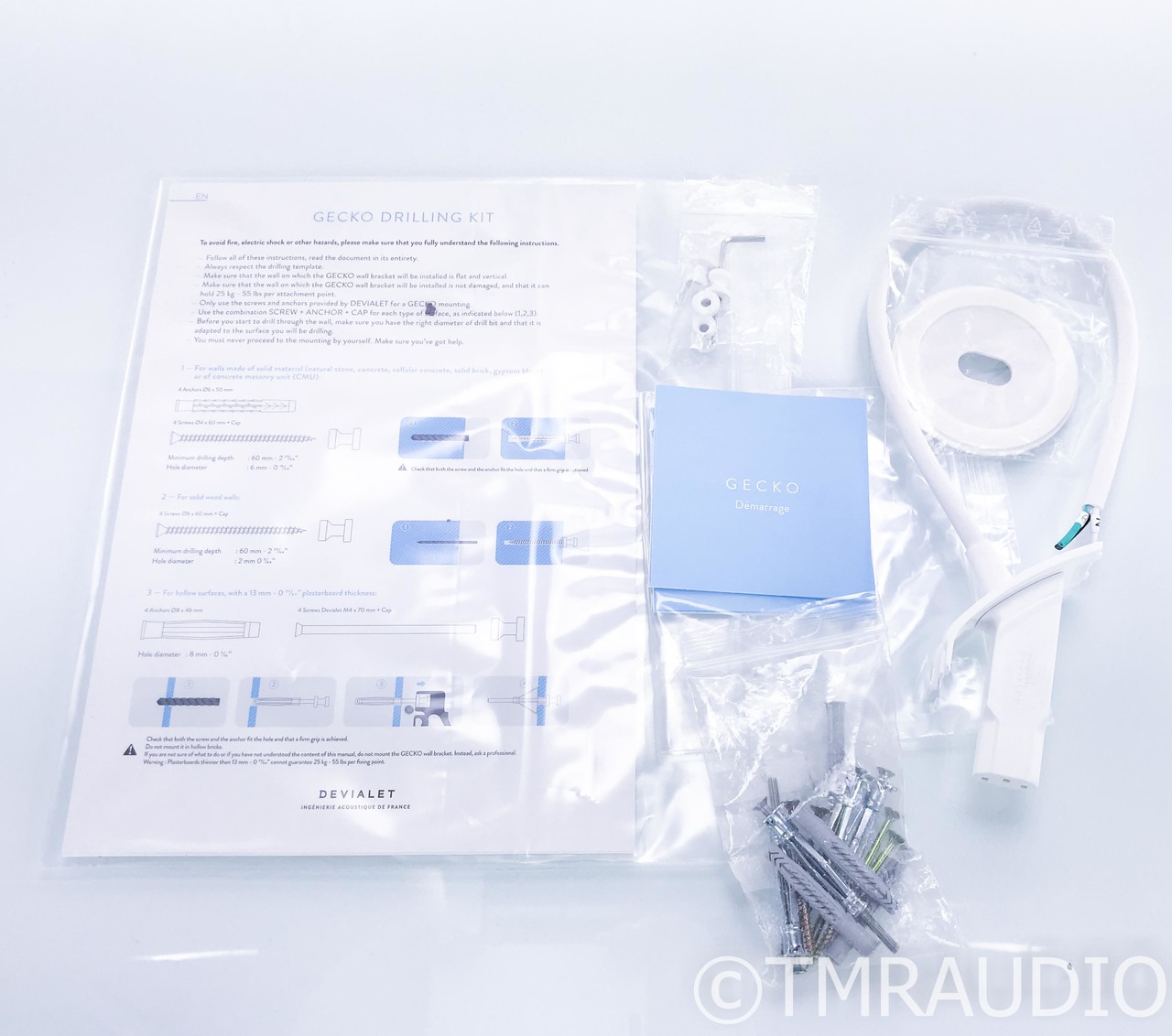 Devialet Gecko Wall Mount Stands for Phantom Speakers; Missing