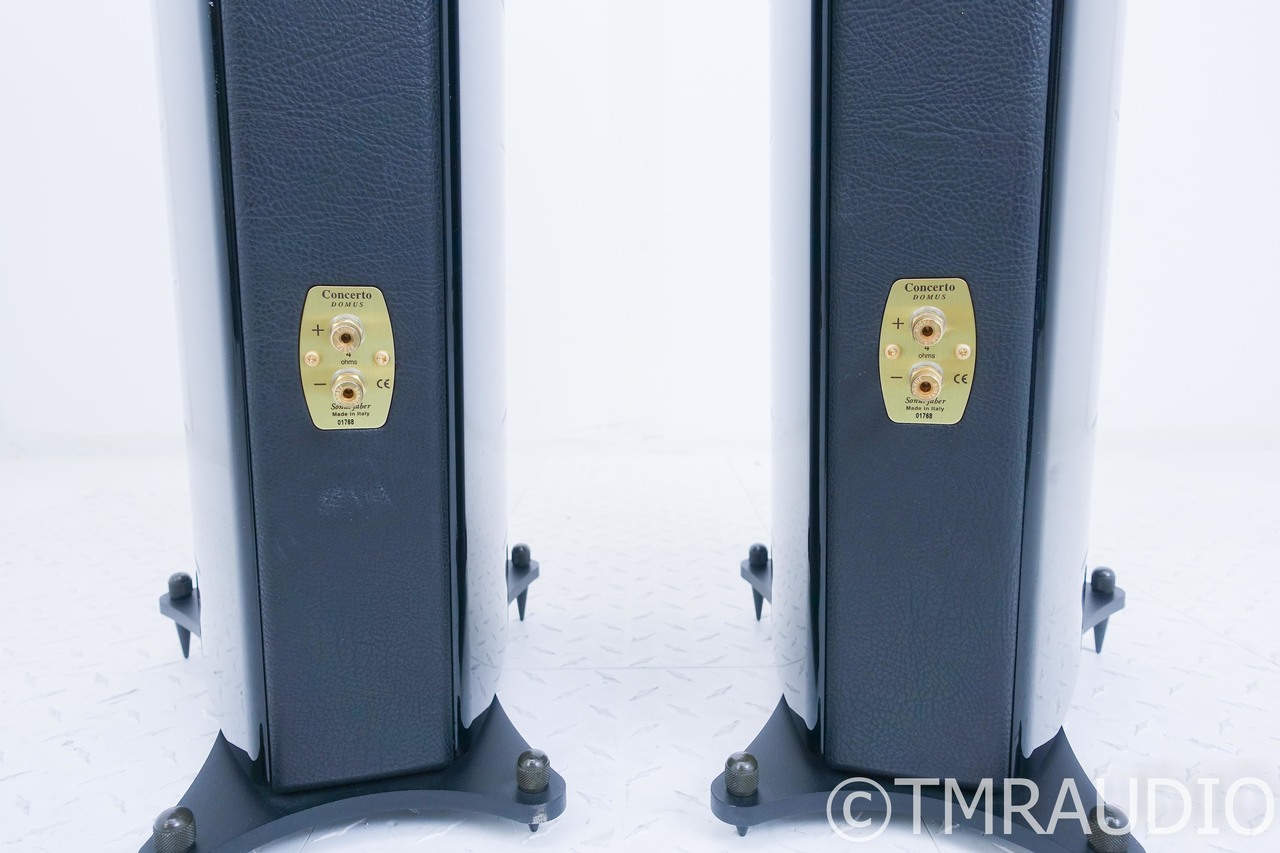 Sonus Faber Concerto Domus Floorstanding Speakers; Black