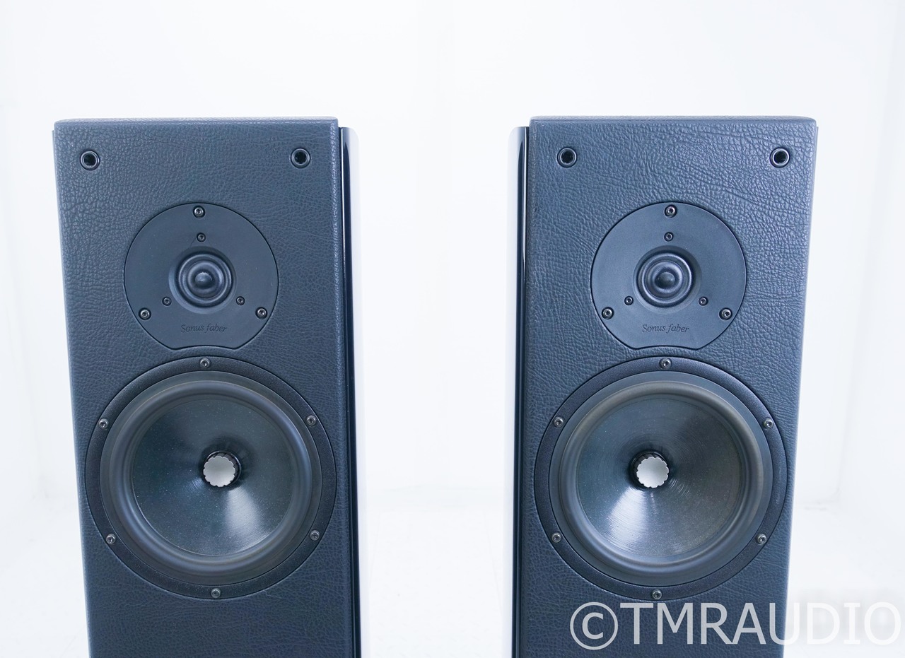 スピーカー・ウーファー SONUS FABER CONCERTO Domus Sonus Faber Concerto Domus Floorstanding Speakers; Black