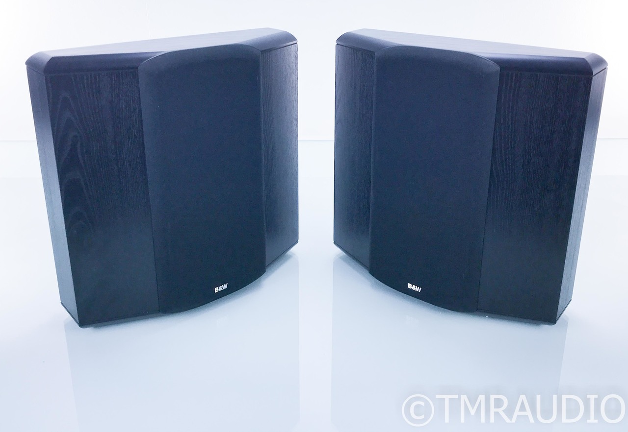 B&W CDM SNT On-Wall Surround / Satellite Speakers; Black Ash Pair