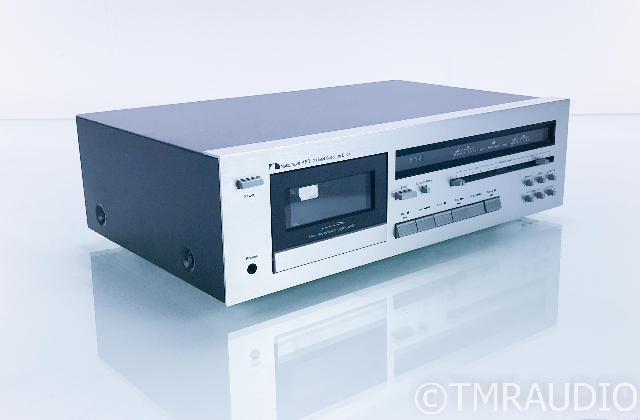 Nakamichi 480 2 Head Cassette Deck 実動品 Nakamichi 480 2 Head Cassette Deck. For Parts Or Repair