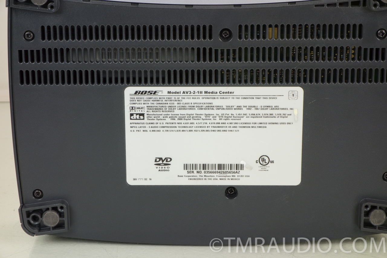 Bose 321 ii 3-2-1 2.1 Home Theater System; Excellent Working