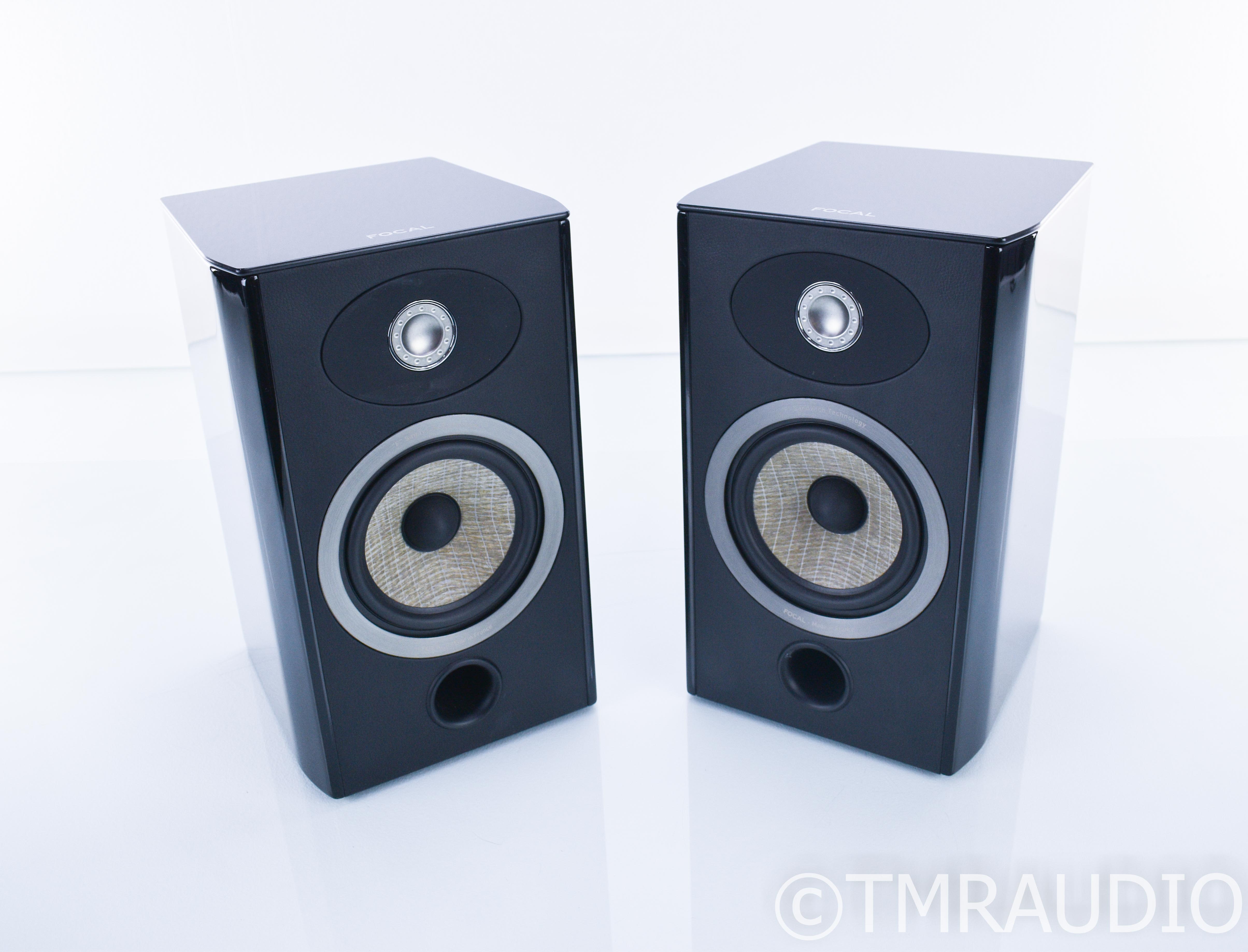 FOCAL Aria 905スピーカー ブラック Focal Aria 905 Bookshelf Speakers; Piano Black Pair - The Music Room