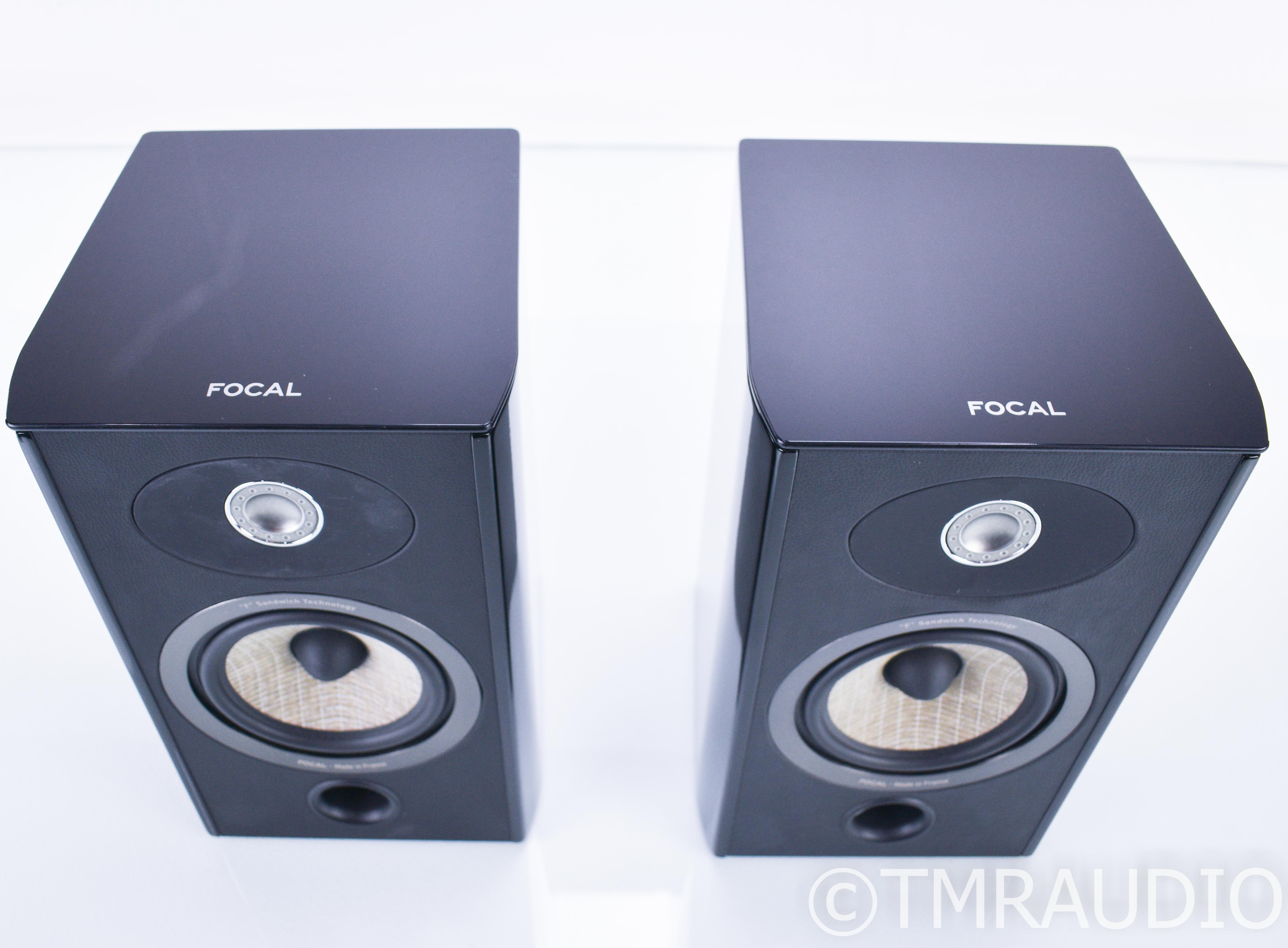 Focal Aria 905 Bookshelf Speakers; Piano Black Pair - The Music Room