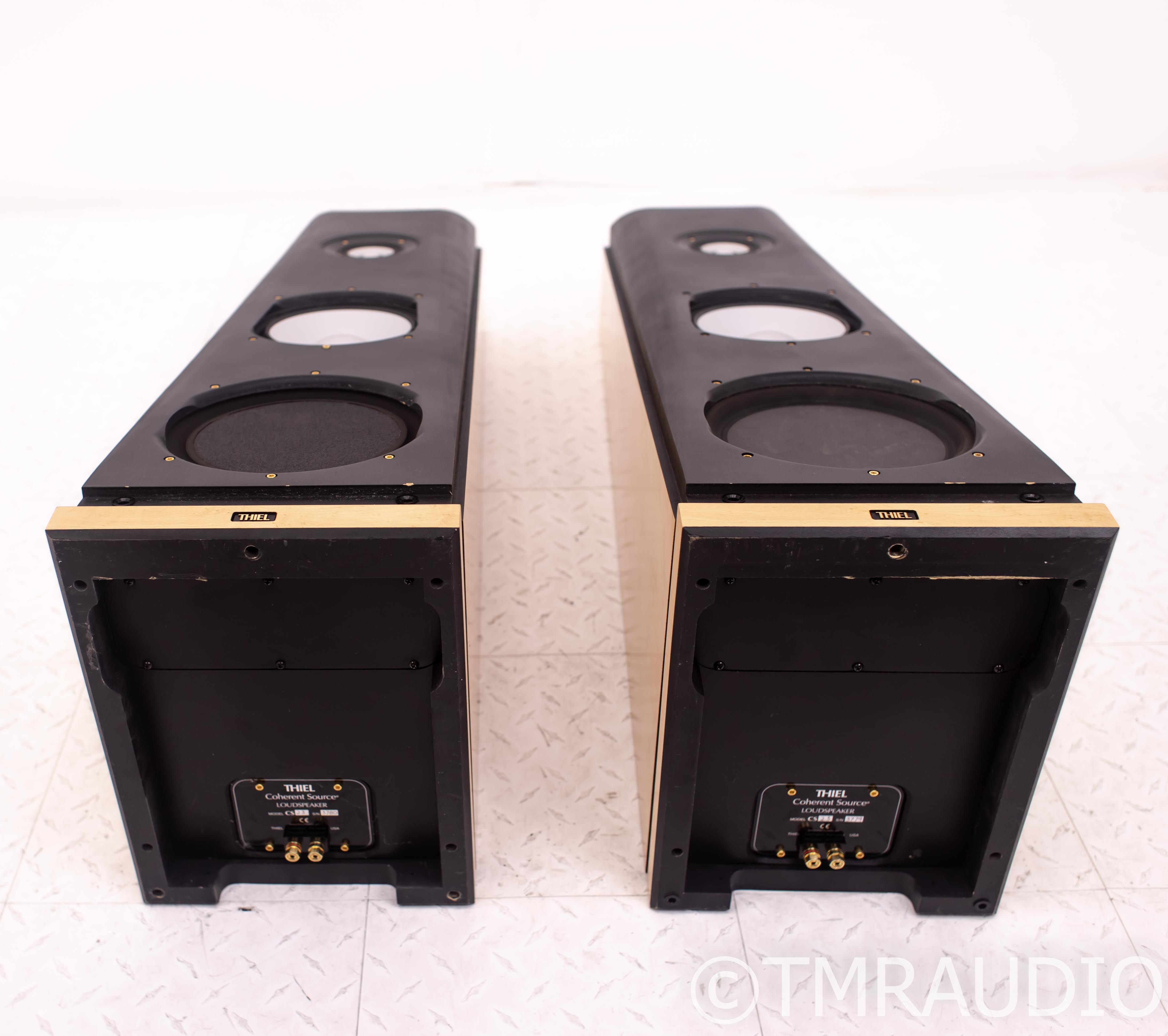Thiel CS2.3 Floorstanding Speakers; Maple Pair - The Music Room