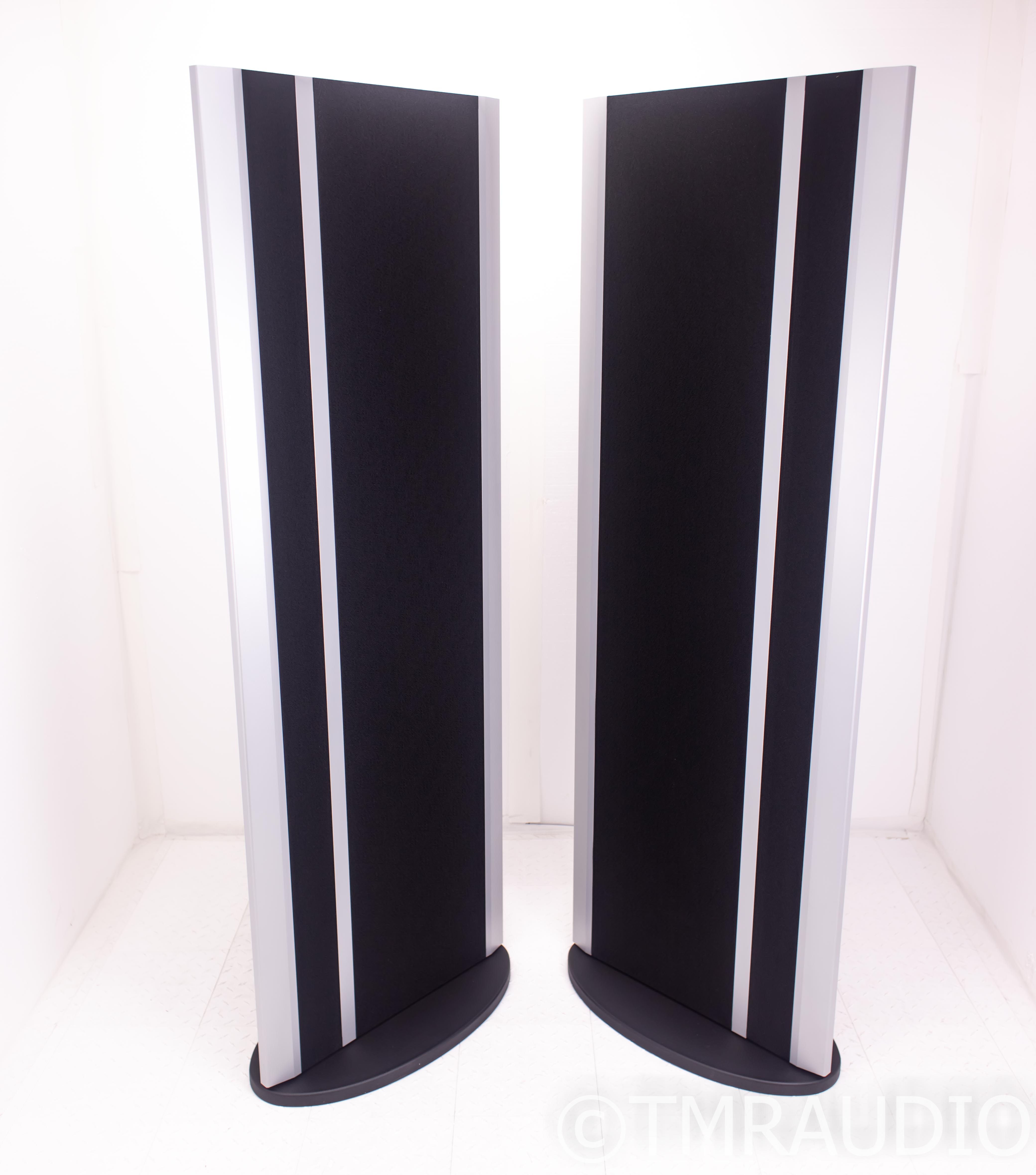 Magnepan Floorstanding Planar Magnetic Speakers; Silver Black Pair