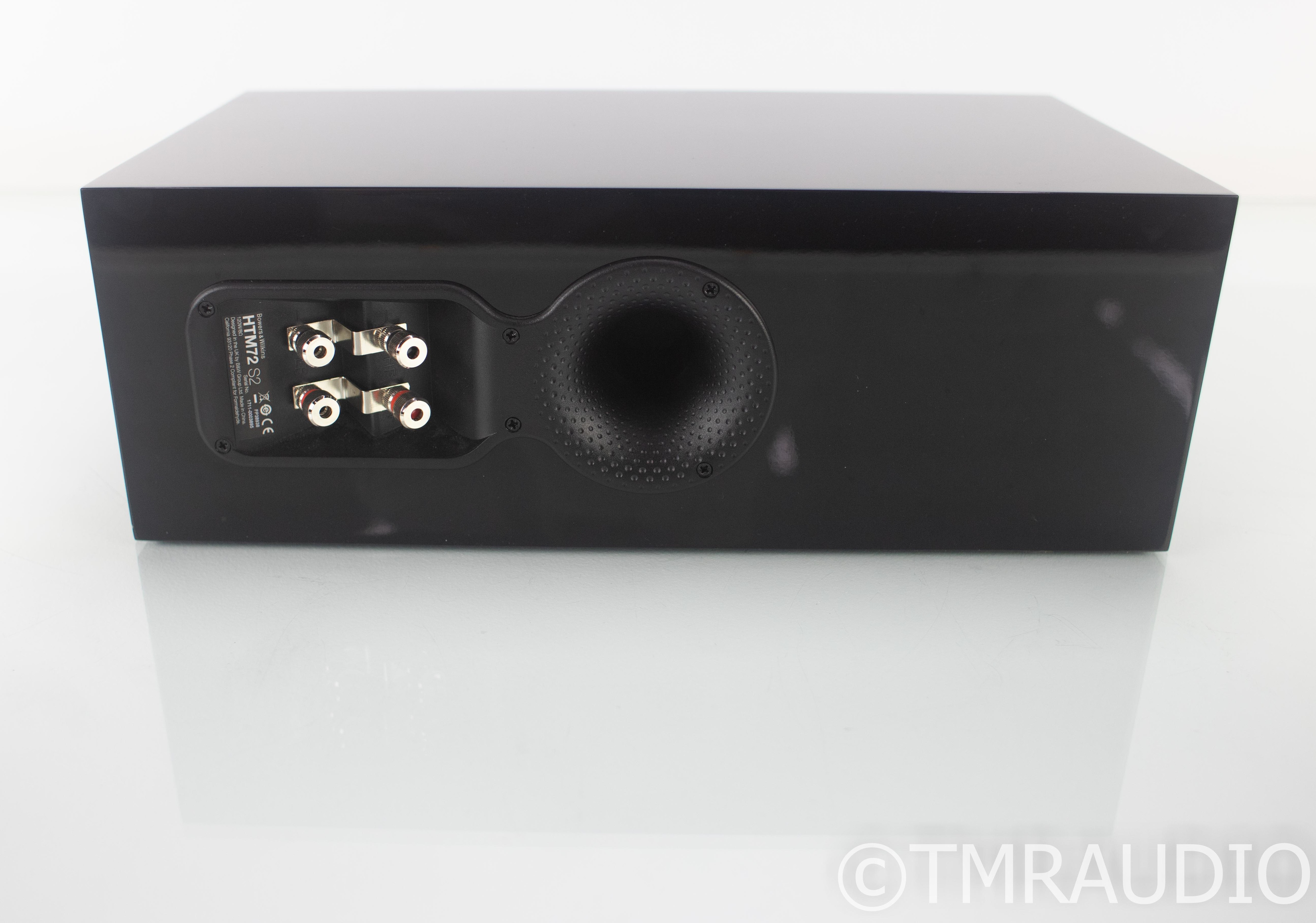 B&W HTM72 S2 Center Channel Speaker; Gloss Black; HTM-72 (SOLD