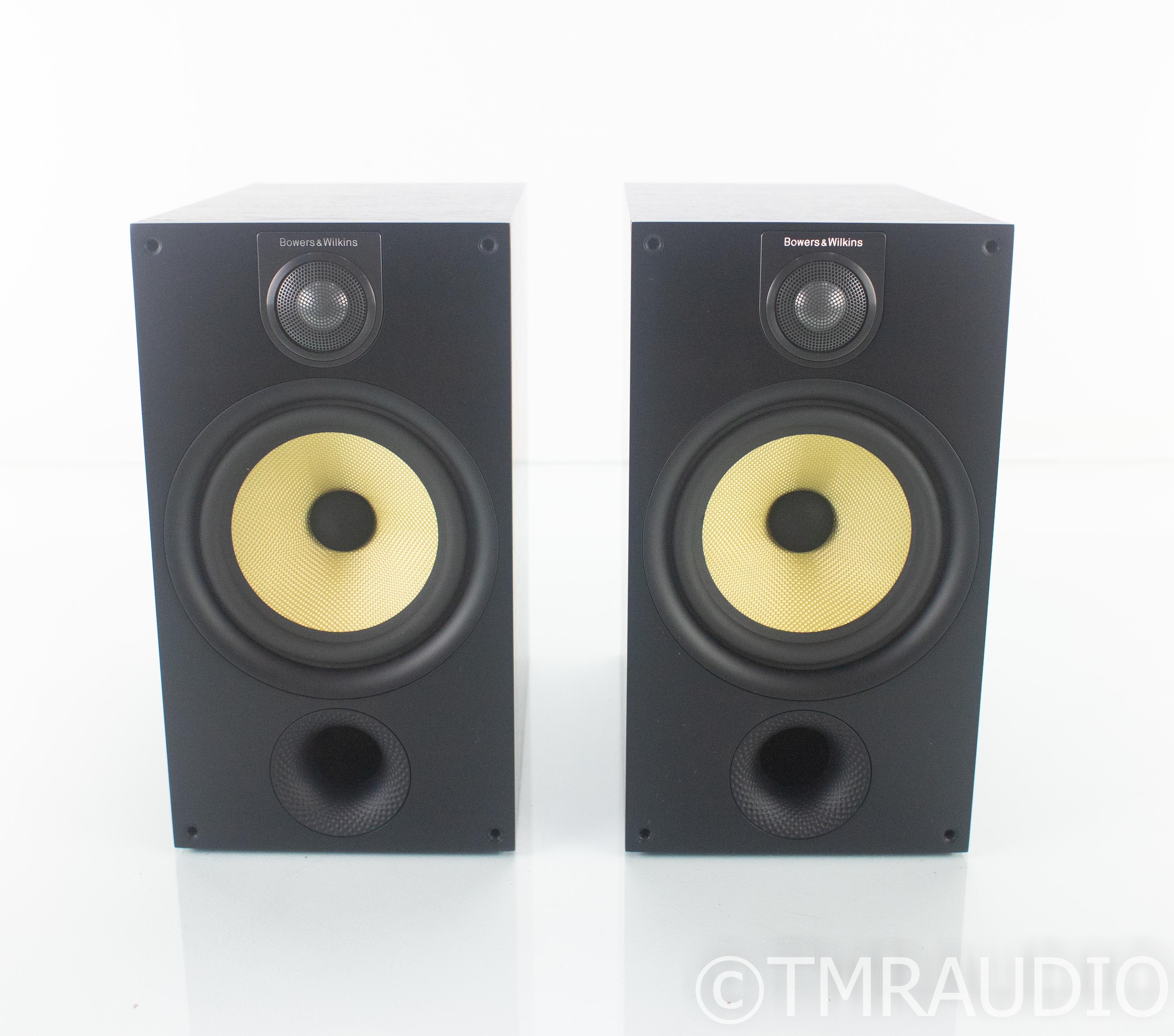 B&W 685 S2 Bookshelf Speakers; Black Ash Pair - The Music Room
