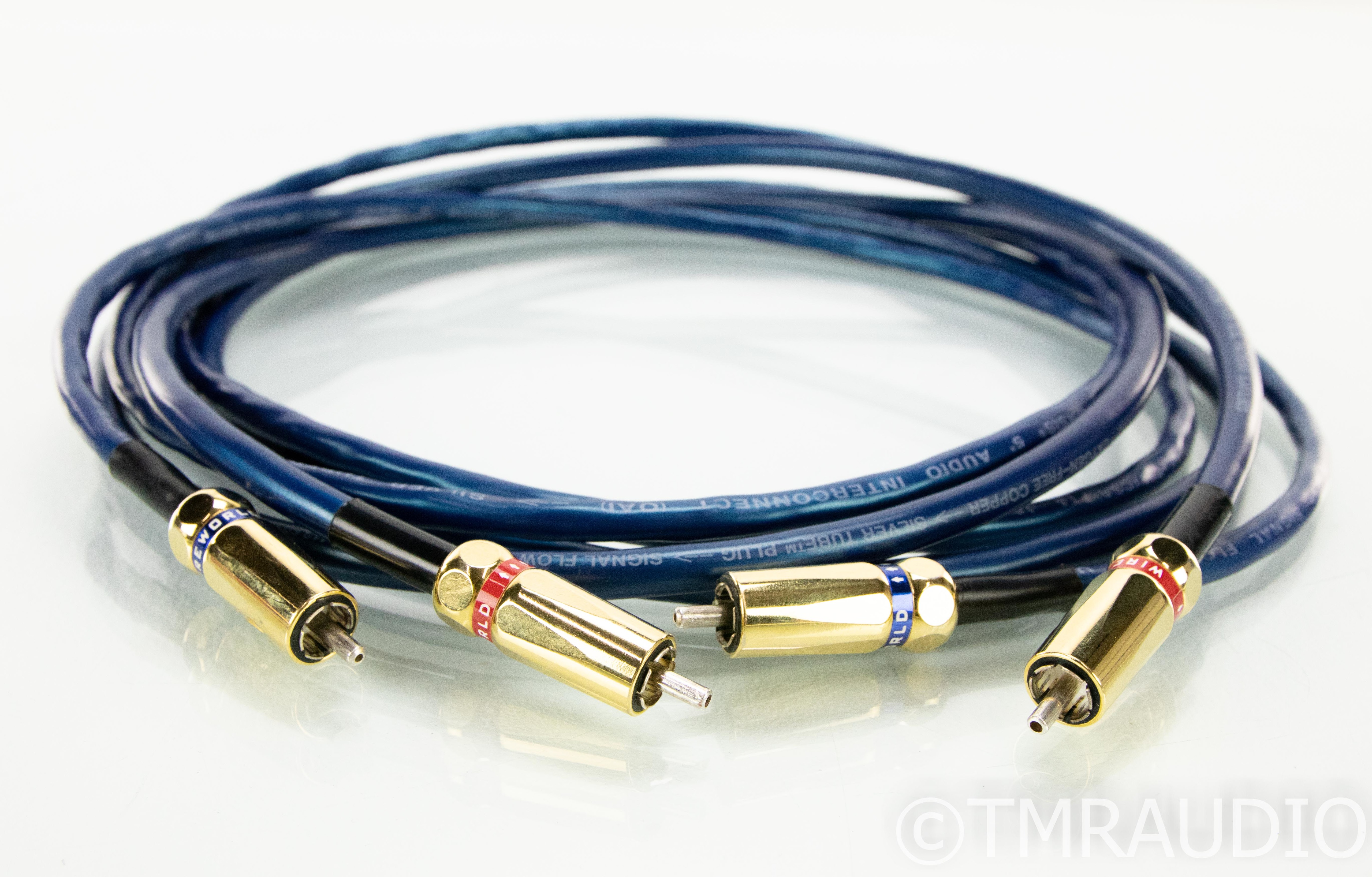 WIREWORLD RCAケーブル OASIS7 Wireworld Oasis 7 2 RCA to 2 RCA Audio Cable