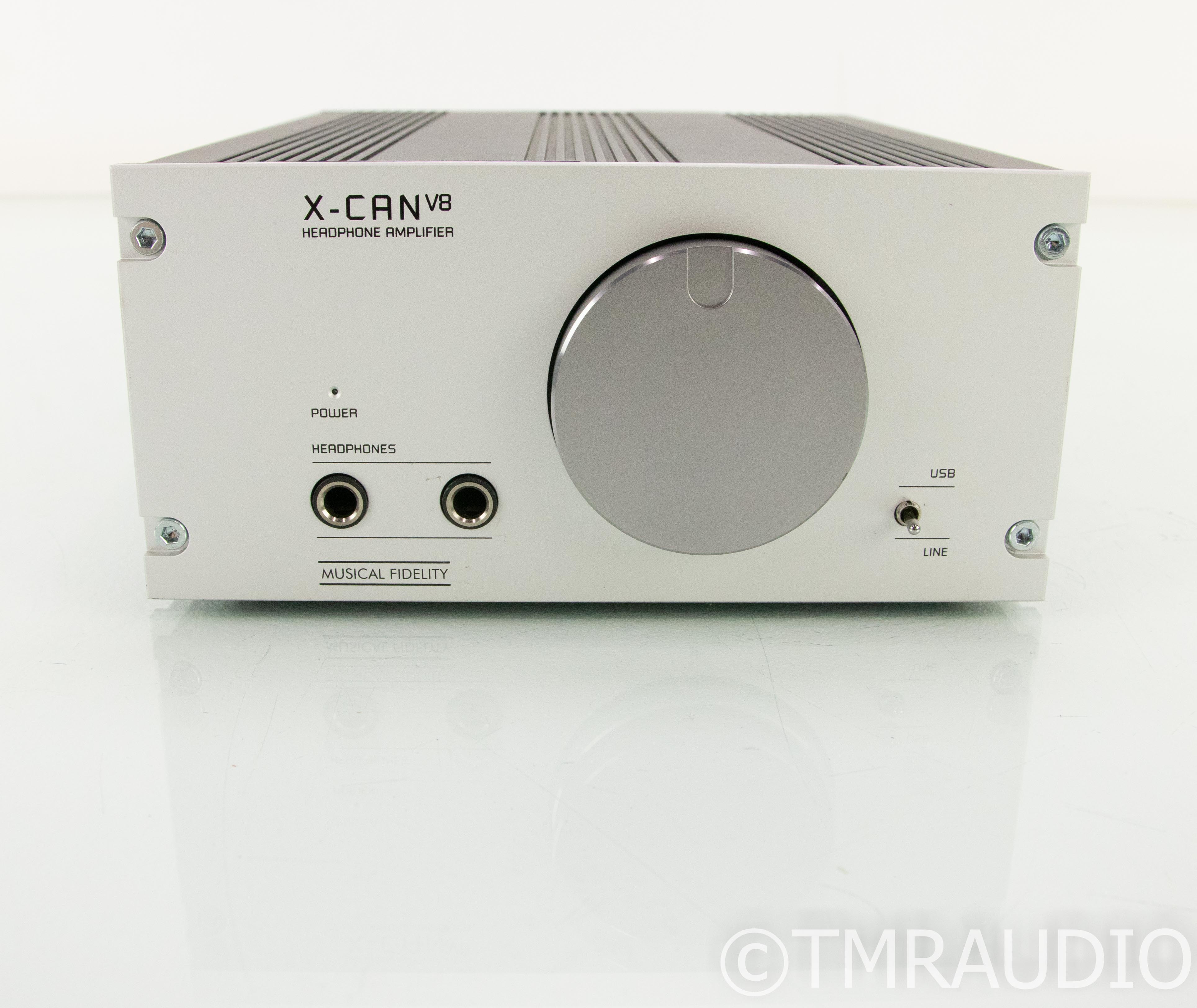 Musical Fidelity X-CAN V8 Tube Headphone Amplifier